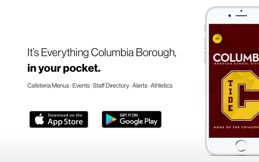 Columbia Borough School District's New App!