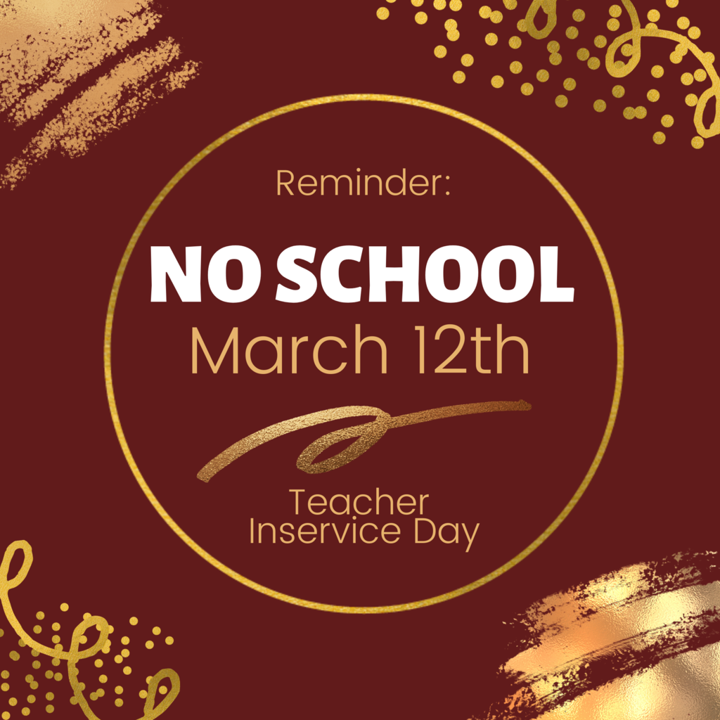 No School Reminder