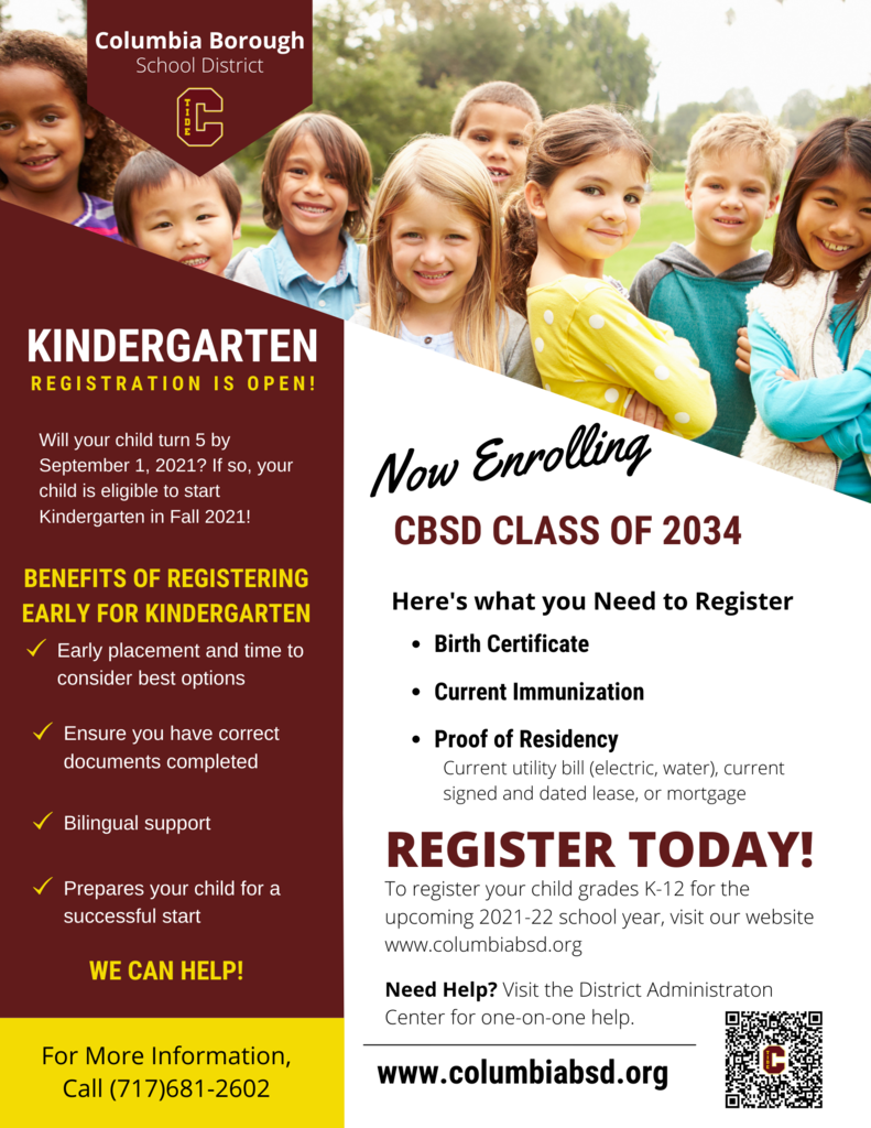 Kindergarten Registration