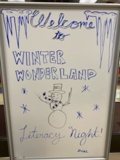 Welcome Sign created by Mr. Santos