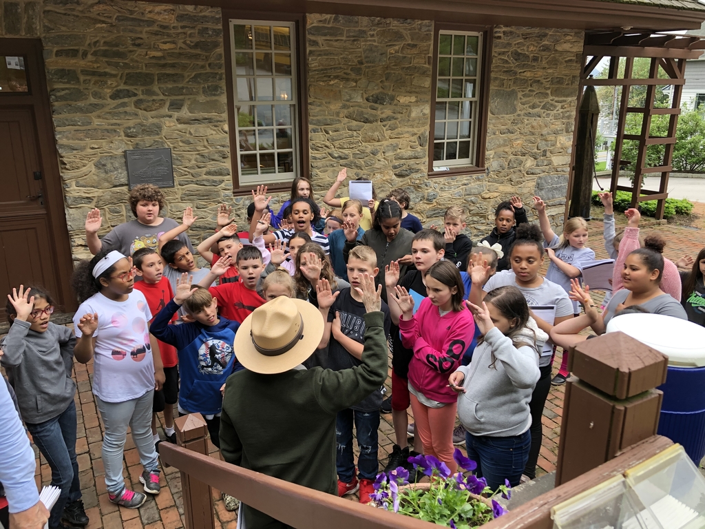 Park Elementary 4th Graders become Junior Park Rangers!