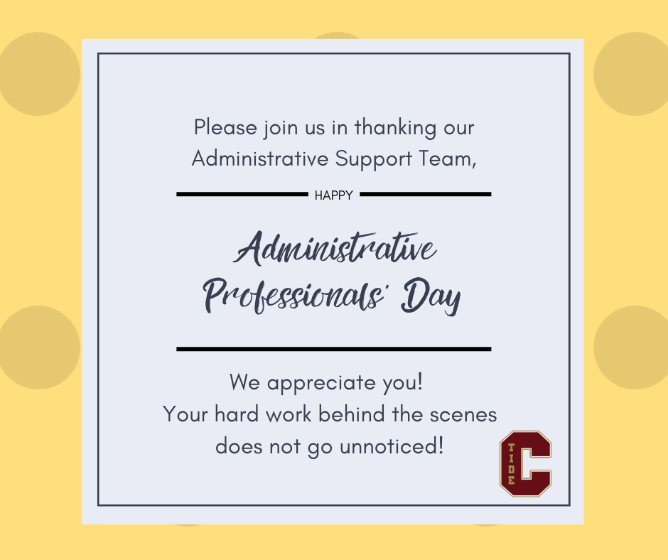 Thank you administrative professionals day.