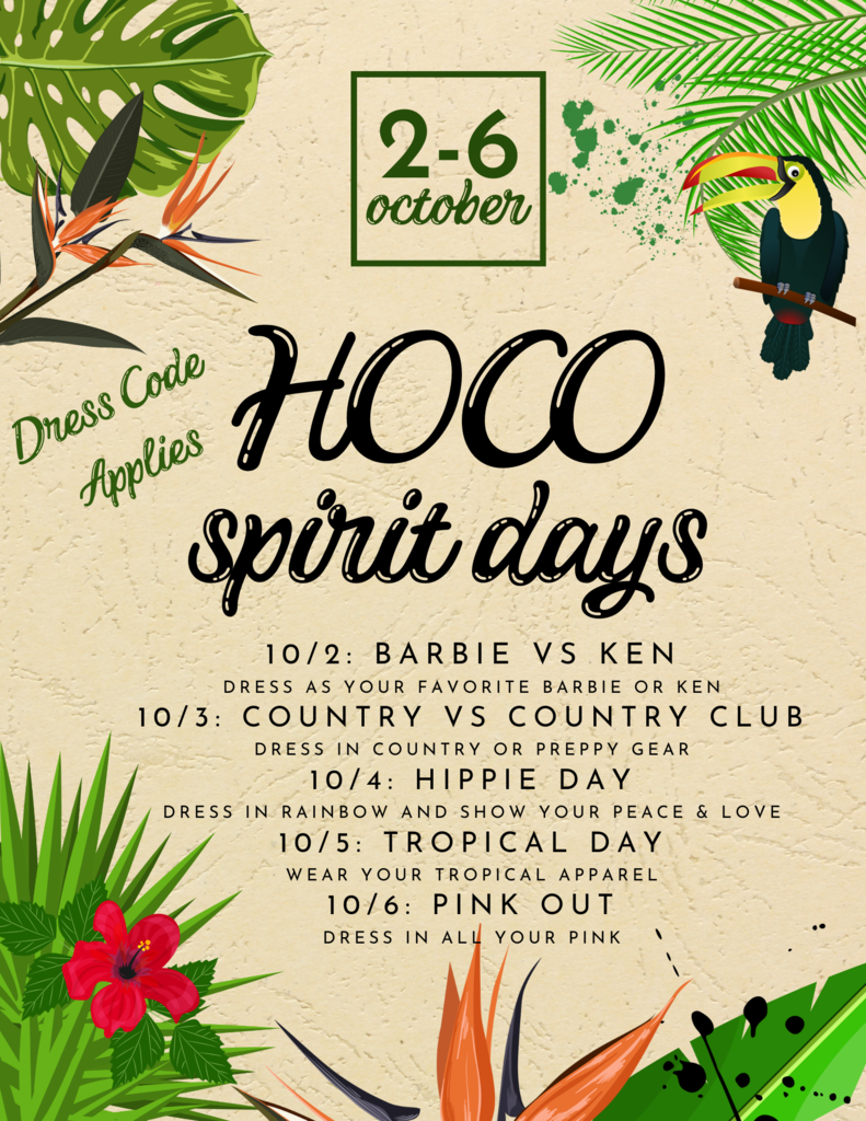 HOCO Spirit Week